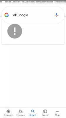 How to activate OK Google voice commands? : OK Google search done on Okay Google app