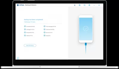 The 10 Best Android Device Manager Software With Free Download : Dr.Fone - backup and restore.