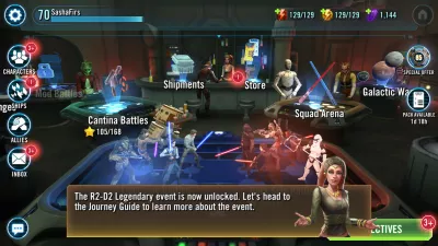 8 Best Free Games On The AppStore : Best RPG Game. Star Wars: Galaxy of Heroes