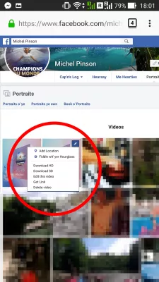 Cómo descargar el año de Facebook en video de revisión para Android : Cómo descargar video HD de Facebook en el móvil