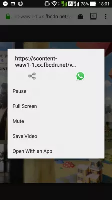 Cómo descargar el año de Facebook en video de revisión para Android : Guardar video de Facebook en el móvil