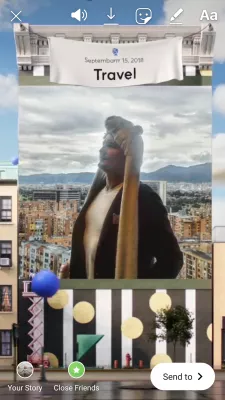 Cómo descargar el año de Facebook en video de revisión para Android : Publicando su año en video de revisión en la historia de Instagram