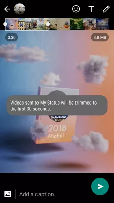 Cómo descargar el año de Facebook en video de revisión para Android : La historia de WhatsApp que has analizado en Facebook se recortó a 30 segundos