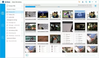 Dr.Fone - Záchrana dat Review : Zobrazit odstraněné soubory a obnovit je