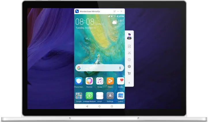 android remote screen mirroring